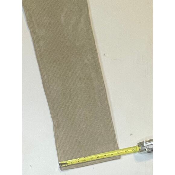 Emory Park Cozy Zone Corduroy Pants Womens M Khaki High Rise Flare Split Hem NWT - Picture 9 of 13